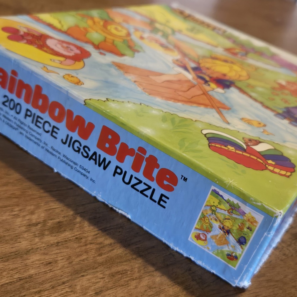 Vintage 1983 Hallmark Rainbow Brite Jigsaw Puzzle 200 Piece - Picture 13 of 15